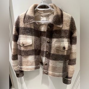 Aritzia Wilfred Autumn/Ganna Crop Jacket